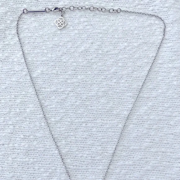 Kendra Scott Elisa Two-Tone Necklace - Picture 4 of 4